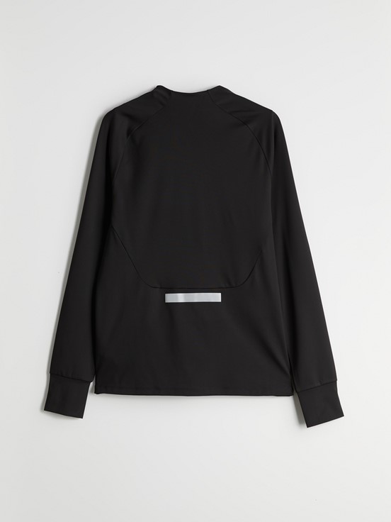Fermuarlı Sweatshirt YENİ SİYAH