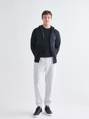 Fermuarlı Sweatshirt YENİ SİYAH