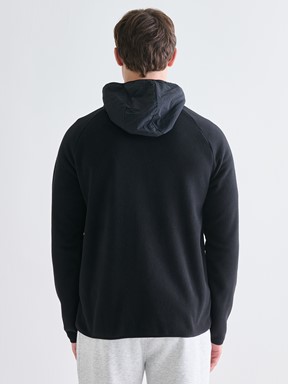 Fermuarlı Sweatshirt YENİ SİYAH