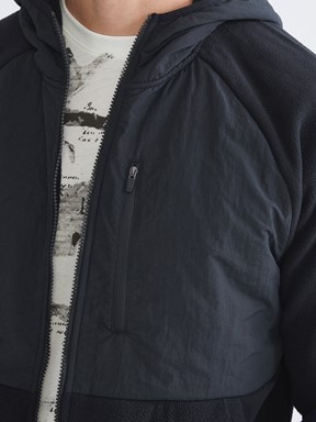 Fermuarlı Sweatshirt YENİ SİYAH