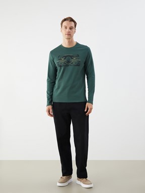Sweatshirt ORTA YEŞİL