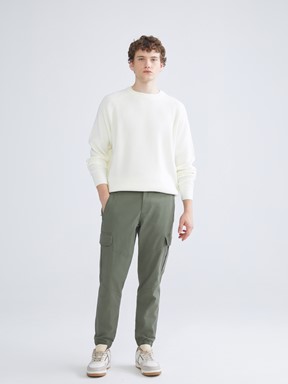 Slim Fit Gabardin Erkek Jogger Pantolon ANTRASİT