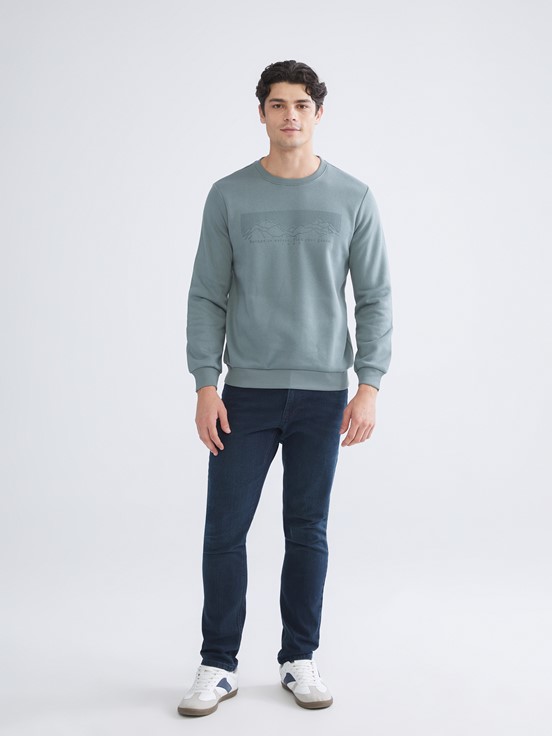 Sweatshirt MAT YEŞİL