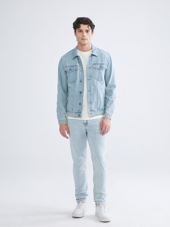 Jean Ceket AÇIK İNDİGO RODEO