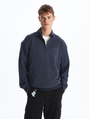 Sweatshirt MAT İNDİGO
