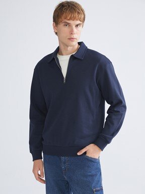 Sweatshirt LACİVERT