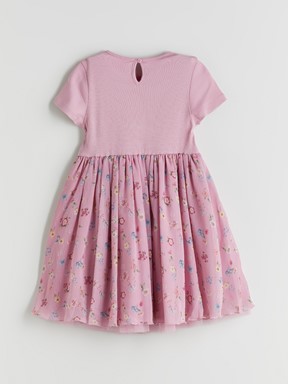 Elbise PEMBE LEYLAK