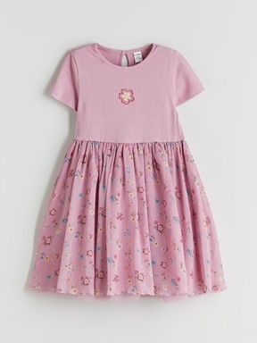 Elbise PEMBE LEYLAK