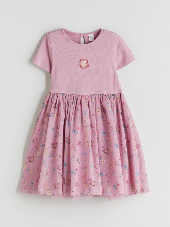 Elbise PEMBE LEYLAK