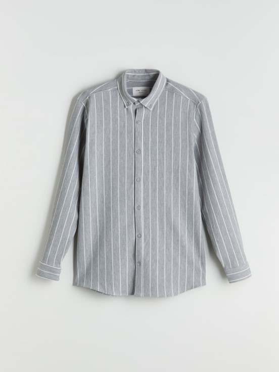 Gömlek GRİ ÇİZGİLİ