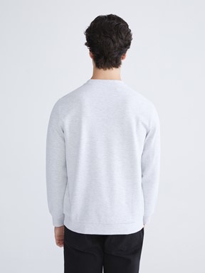 Sweatshirt AÇIK GRİ MELANJ