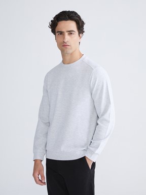 Sweatshirt AÇIK GRİ MELANJ