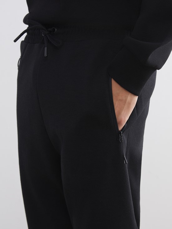 Slim Fit Erkek Jogger Eşofman Altı YENİ SİYAH