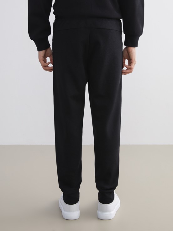 Slim Fit Erkek Jogger Eşofman Altı YENİ SİYAH