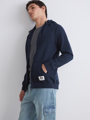 Fermuarlı Sweatshirt AÇIK GRİ