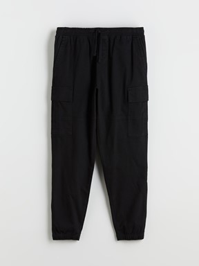 LCW CASUAL Standart Kalıp Erkek Kargo Pantolon SİYAH
