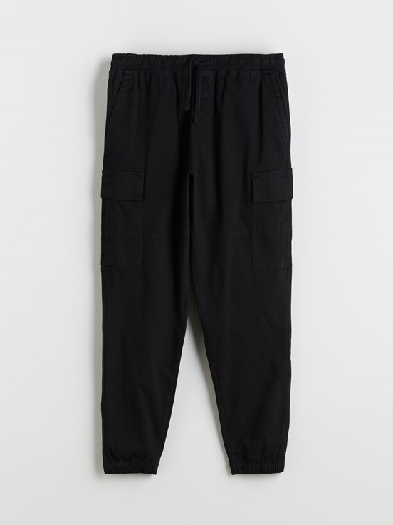 LCW CASUAL Standart Kalıp Erkek Kargo Pantolon SİYAH