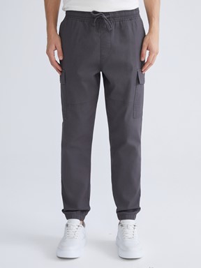 LCW CASUAL Standart Kalıp Erkek Kargo Pantolon ANTRASİT