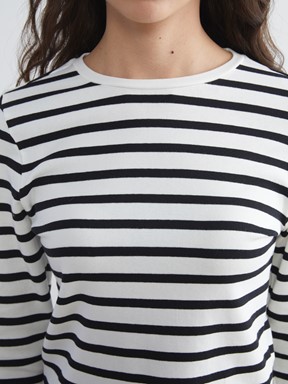 Tişört SİYAH ÇİZGİLİ