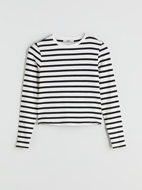 Tişört SİYAH ÇİZGİLİ