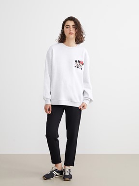 Sweatshirt GRİ MELANJ