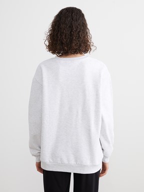 Sweatshirt GRİ MELANJ