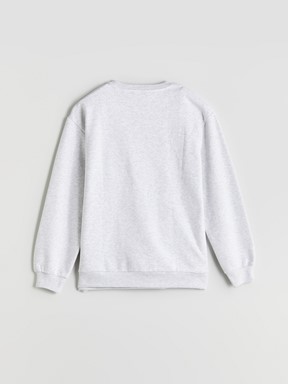 Sweatshirt GRİ MELANJ