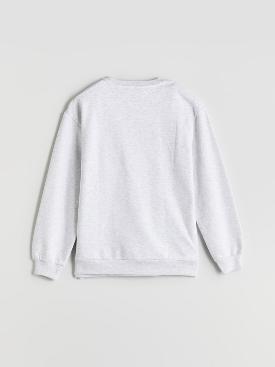 Sweatshirt GRİ MELANJ
