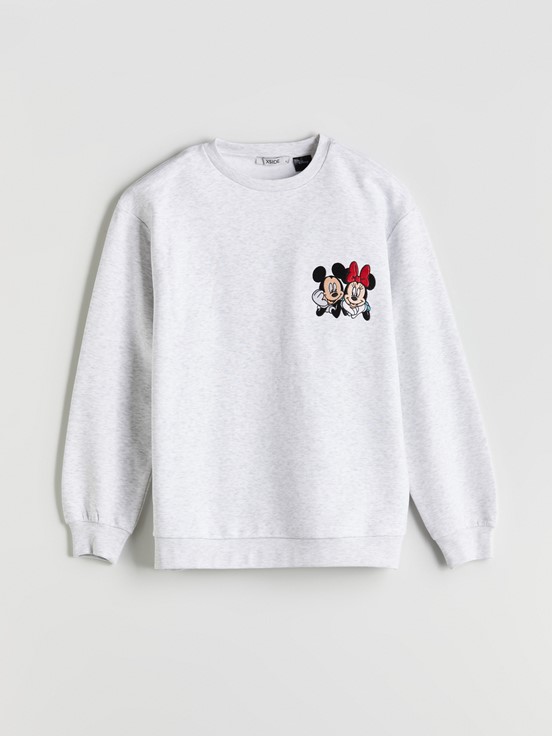 Sweatshirt GRİ MELANJ