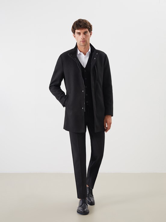 Şişme Mont YENİ SİYAH