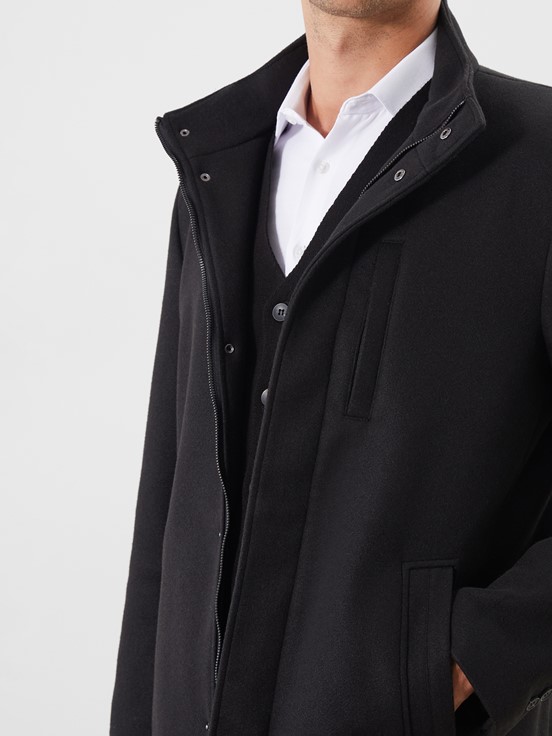 Şişme Mont YENİ SİYAH