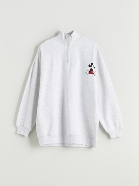 Sweatshirt GRİ MELANJ