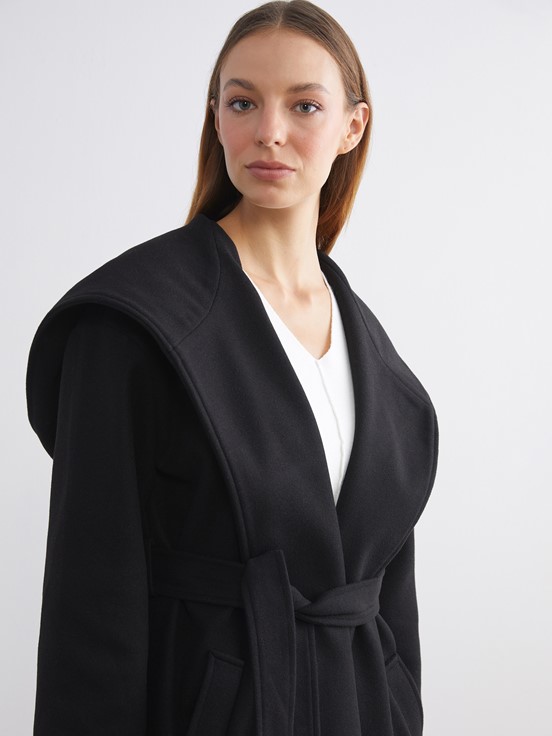 Kaşe Kaban YENİ SİYAH