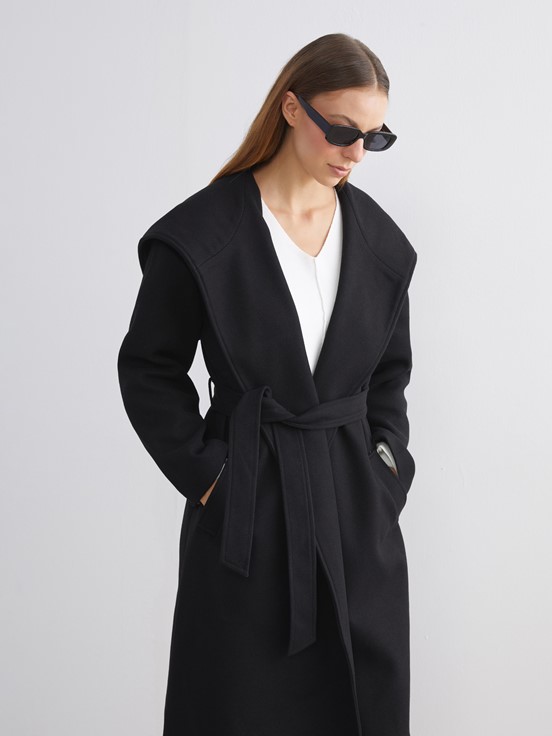 Kaşe Kaban YENİ SİYAH