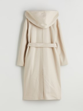 Kaşe Kaban KREM BEJ