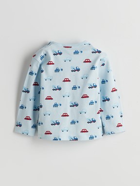 Pijama Takım AÇIK MAVİ BASKILI