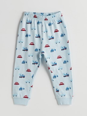 Pijama Takım AÇIK MAVİ BASKILI