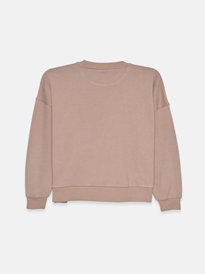 Sweatshirt AÇIK KAHVERENGİ