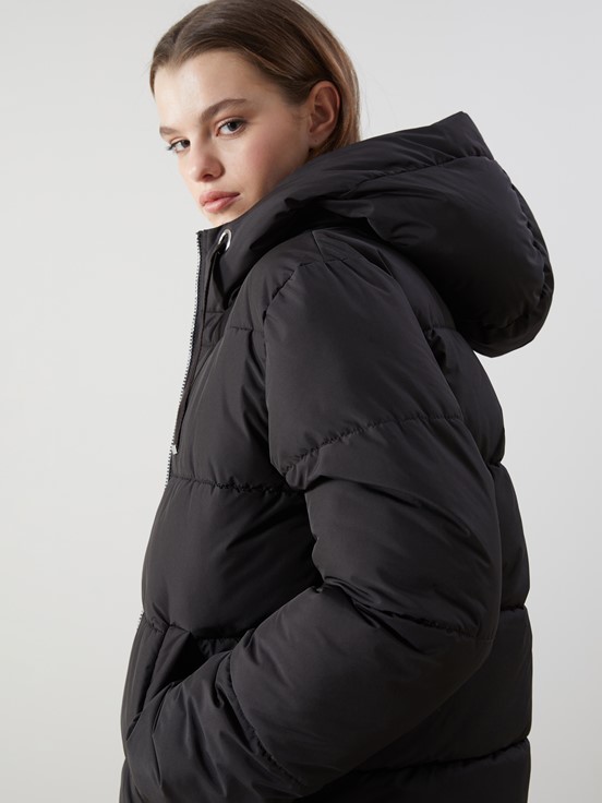 Şişme Mont YENİ SİYAH