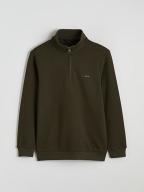 Sweatshirt KOYU KAHVERENGİ