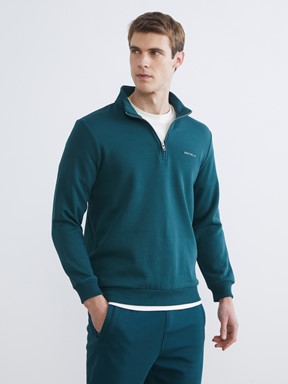 Sweatshirt KOYU KAHVERENGİ