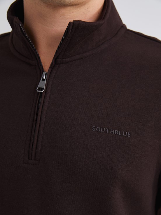 Sweatshirt KOYU KAHVERENGİ