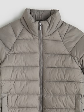 Şişme Mont AÇIK KAHVERENGİ