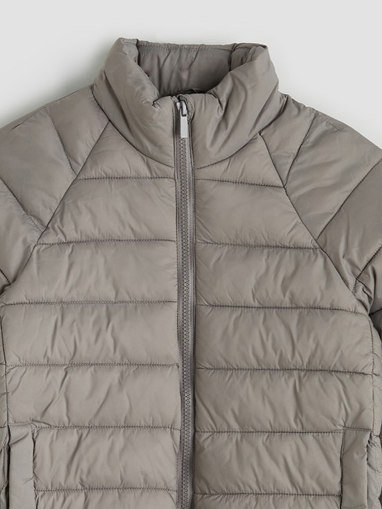 Şişme Mont AÇIK KAHVERENGİ