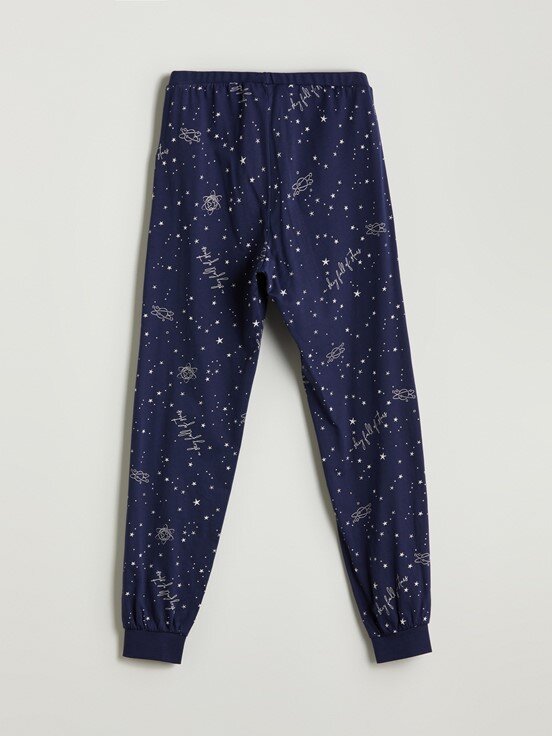 Pijama Alt LACİVERT BASKILI