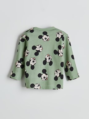 Pijama Takım YEŞİL BASKILI