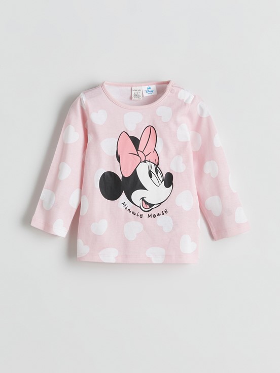 Pijama Takım PEMBE BASKILI