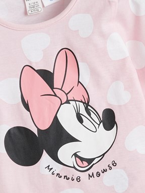 Pijama Takım PEMBE BASKILI