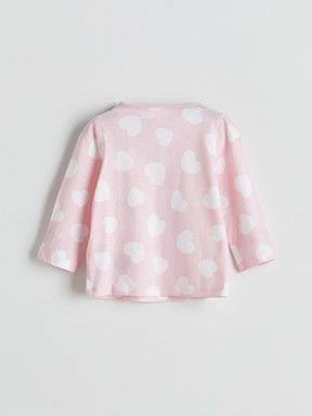 Pijama Takım PEMBE BASKILI