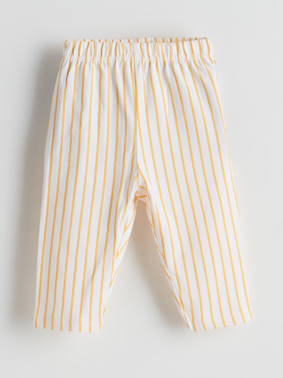 Pijama Takım AÇIK SARI BASKILI